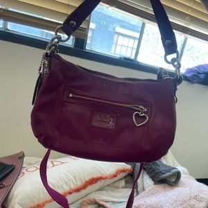 Purple/Pink Coach Crosbody Purse